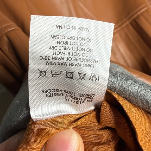 Caballero - Vegan Leather - Hendrix Skirt - Tobacco - NWT - Picture 8 of 8